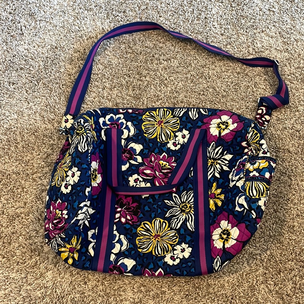 Vera Bradley round duffel bag